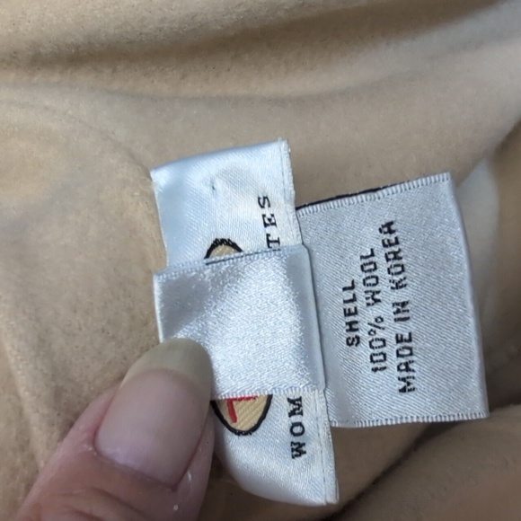 Talbots 100% Wool Open Blazer Jacket Coat size 14W Minimalist - Picture 6 of 6